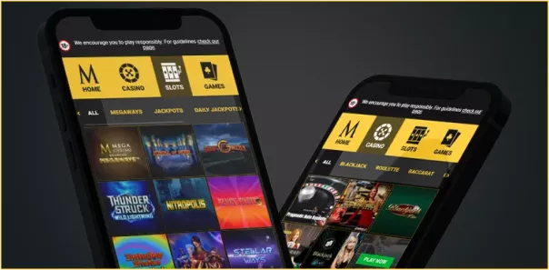 Download Mega Casino app - play instantly